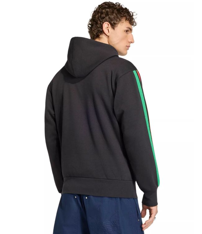 adidas adidas Jamaica World Cup 2026 Bob Marley Anthem Fleece Hoodie- Black/Multicolor