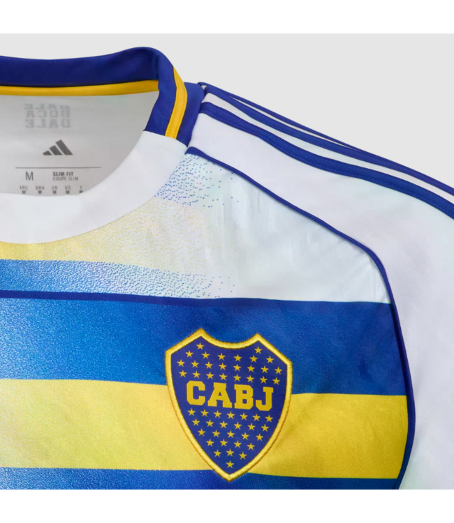 adidas adidas Boca Juniors 2025-2026 Third Jersey - White/Semi Lucid Blue/Bold Gold