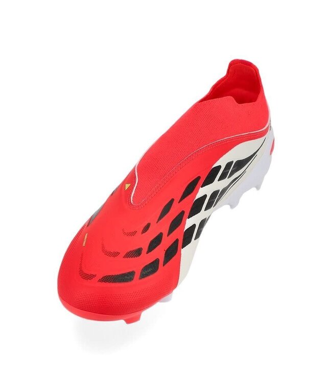 adidas adidas Predator 26 League Laceless FG - Lucid Red/Core Black/Cloud White