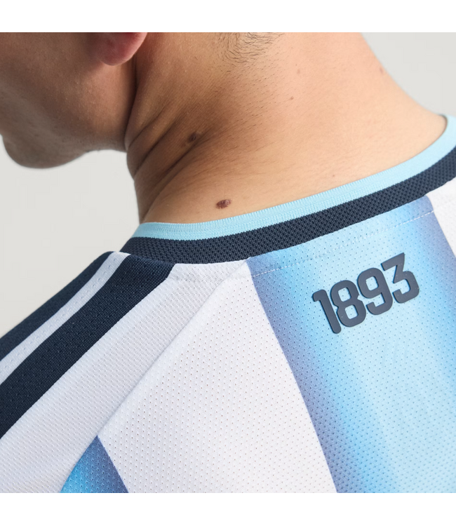 adidas adidas Argentina World Cup 2026 Authentic Home Jersey - White/Icey Blue/Light Blue