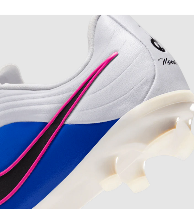 Nike Nike Jr. Tiempo Maestro Academy FG/MG- White/Racer Blue/Pink Blast/Black