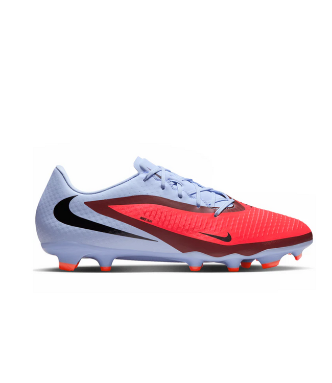 Nike Nike Phantom 6 Low Academy FG / MG Cleats - Bright Crimson/Royal Tint