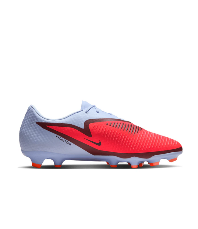 Nike Nike Phantom 6 Low Academy FG / MG Cleats - Bright Crimson/Royal Tint