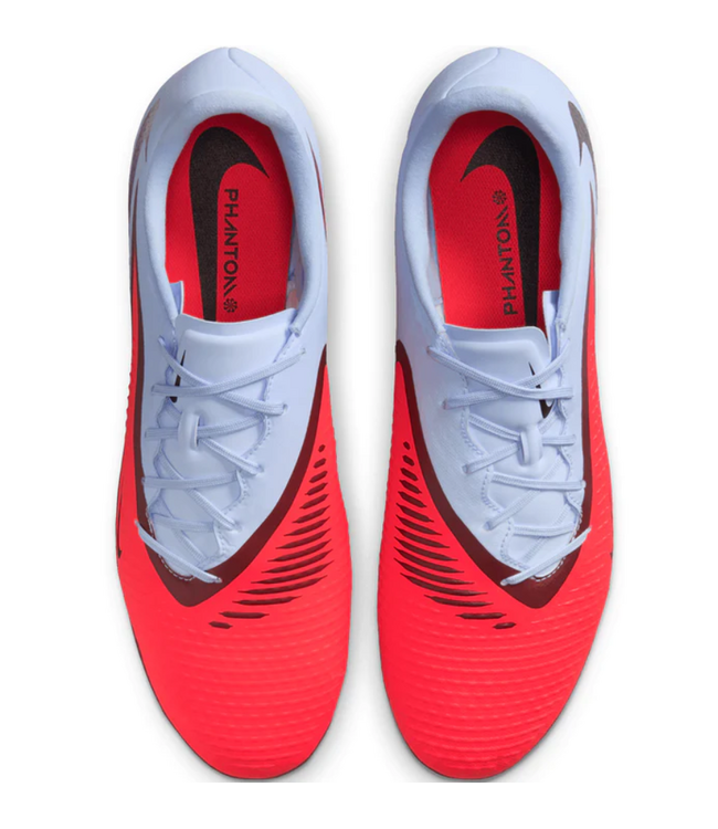 Nike Nike Phantom 6 Low Academy FG / MG Cleats - Bright Crimson/Royal Tint