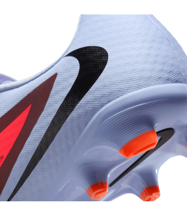 Nike Nike Phantom 6 Low Academy FG / MG Cleats - Bright Crimson/Royal Tint