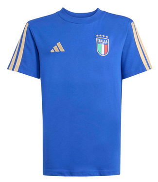 adidas adidas Youth Italy WC World Cup 2026 DNA Fan SS Tee Shirt - Bold Blue