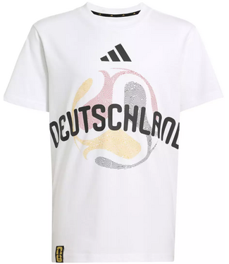 adidas adidas Youth Germany WC World Cup 2026 OLP Fan SS Tee Shirt - White