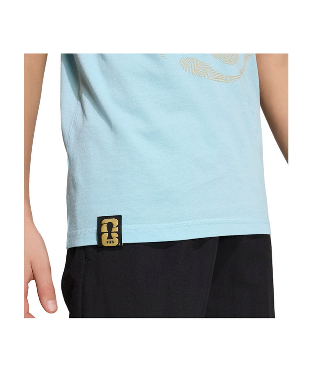 adidas adidas Youth Argentina WC World Cup 2026 OLP Fan SS Tee Shirt - Icey Blue