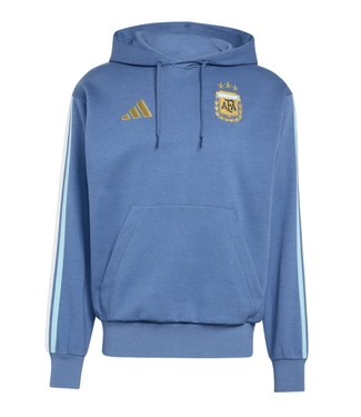 adidas adidas Argentina WC World Cup 2026 DNA Graphic Hoodie- Crew Blue