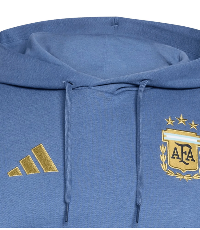 adidas adidas Argentina WC World Cup 2026 DNA Graphic Hoodie- Crew Blue