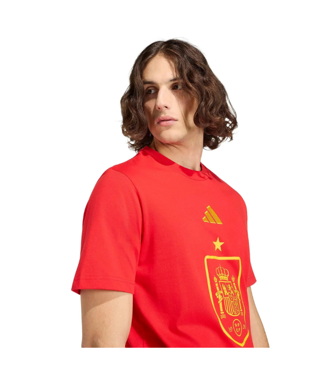 adidas adidas Spain WC World Cup 2026 DNA Graphic Tee Shirt - Vivid Red