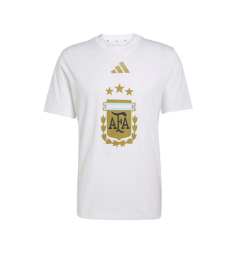 adidas adidas Argentina WC World Cup 2026 DNA Graphic Tee Shirt - White
