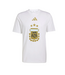 adidas adidas Argentina WC World Cup 2026 DNA Graphic Tee Shirt - White