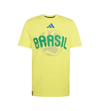 adidas adidas Brazil WC World Cup 2026 OLP Tee Shirt - Yellow