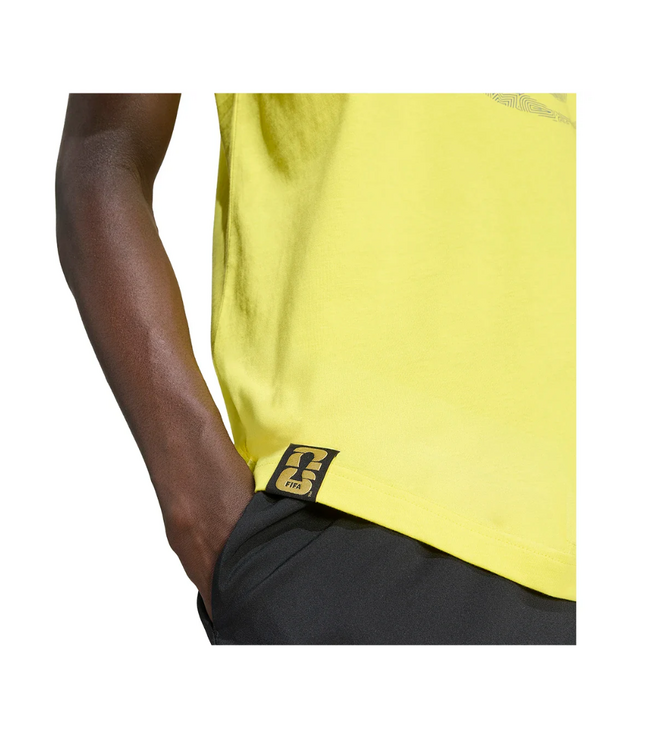 adidas adidas Brazil WC World Cup 2026 OLP Tee Shirt - Yellow