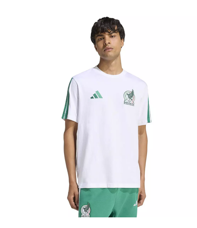 adidas adidas Mexico WC World Cup 2026 DNA Fan Tee Shirt - White