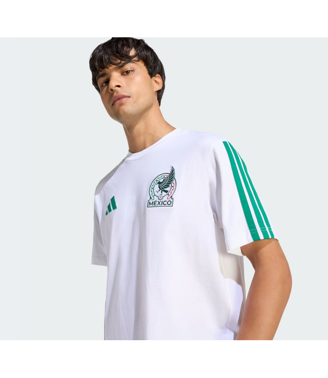 adidas adidas Mexico WC World Cup 2026 DNA Fan Tee Shirt - White
