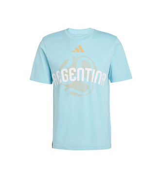 adidas adidas Argentina WC World Cup 2026 OLP Tee Shirt - Icey Blue