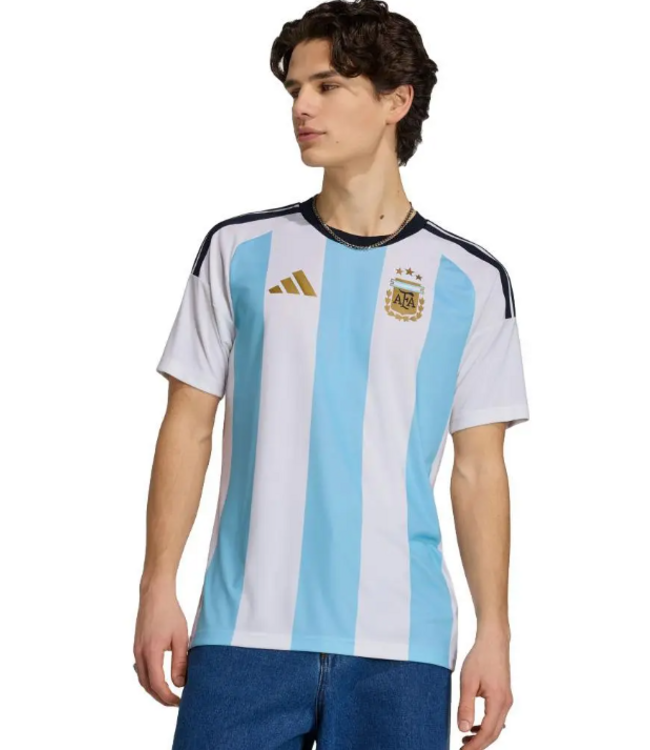 adidas adidas Argentina WC World Cup 2026 Fan Jersey - White/Icey Blue