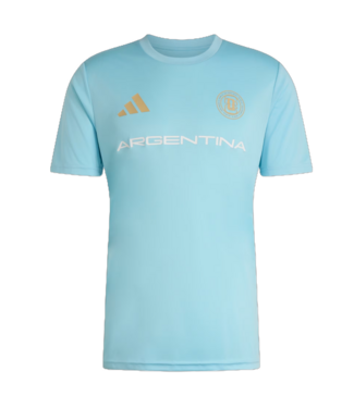 adidas adidas Argentina WC World Cup 2026 Fan Wordmark Jersey - Icey Blue