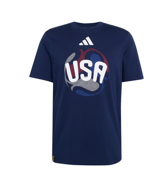 adidas adidas USA United States WC World Cup 2026 OLP Tee Shirt - Navy Blue