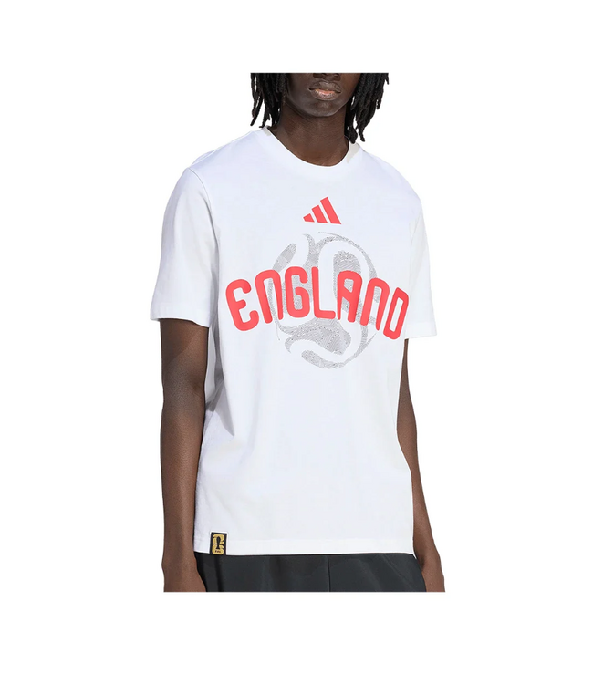 adidas adidas England WC World Cup 2026 OLP Tee Shirt - White