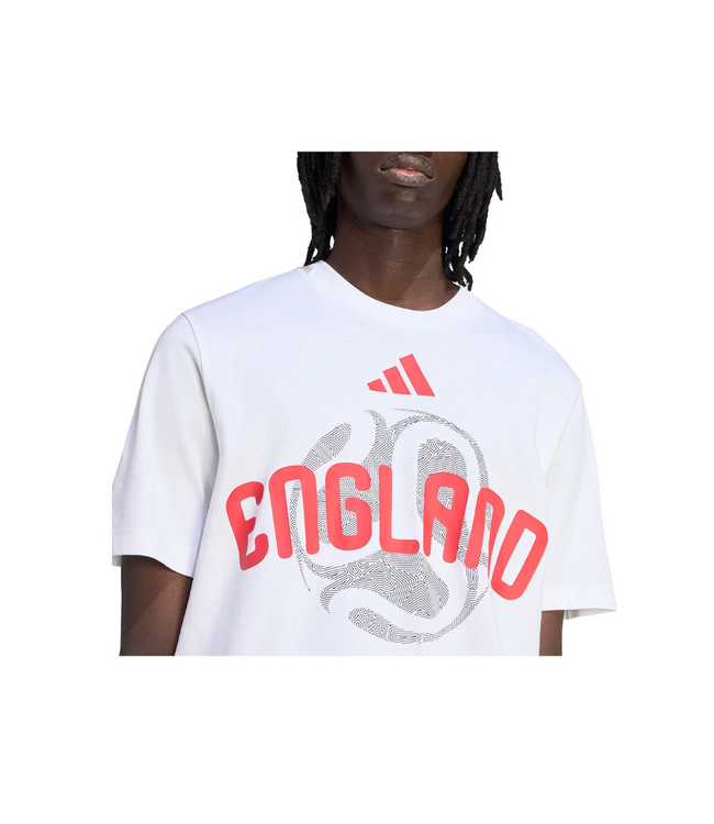 adidas adidas England WC World Cup 2026 OLP Tee Shirt - White