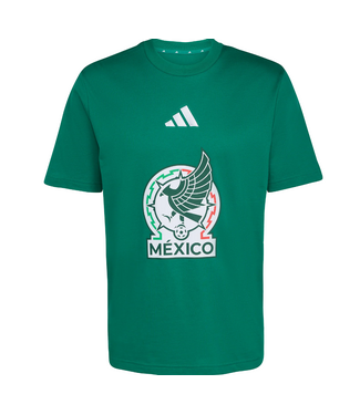 adidas adidas Mexico WC World Cup 2026 DNA Fan Tee Shirt - Bold Green