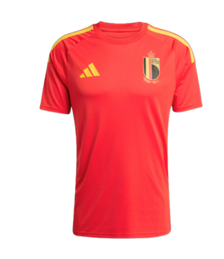 adidas adidas Belgium WC World Cup 2026 Fan Jersey - Red/Bold Gold