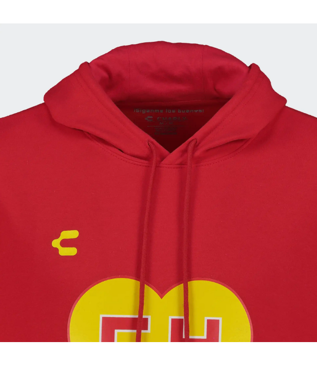 Charly Charly Chapulin Colorado 2026 Graphic Hoodie - Red