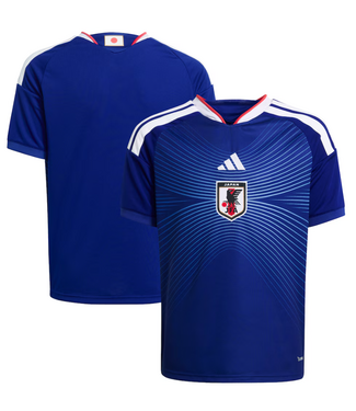 adidas adidas Youth Japan World Cup 2026 Home Jersey - Japan Blue/Ash Blue