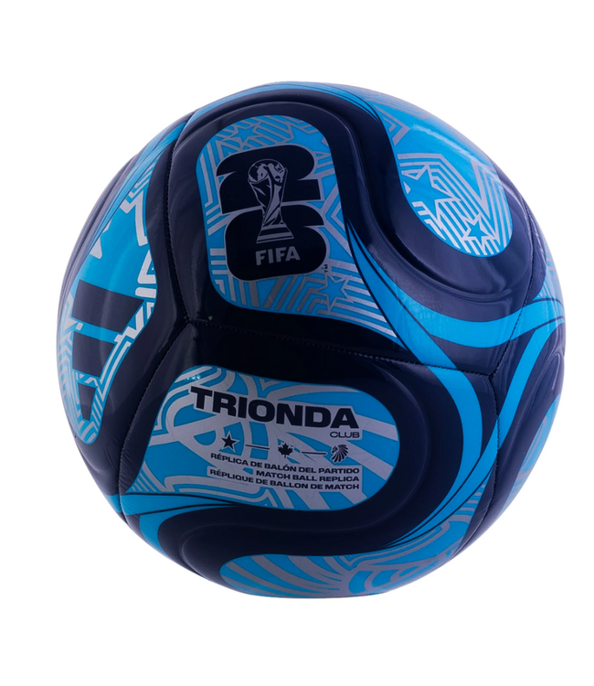 adidas adidas FIFA World Cup 2026 Trionda Club Soccer Ball - Night Indigo/Semi Pink Glow/Silver Metallic