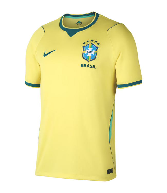 Nike Nike Brazil WC 2026 World Cup Home Jersey - Canary/Light Menta/Geode Teal