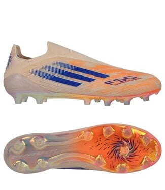 adidas adidas F50 Elite  Womens Laceless FG - Coral Blaze/Bliss Orange/Lucid Blue