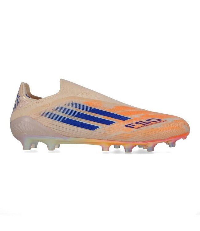 adidas adidas F50 Elite  Womens Laceless FG - Coral Blaze/Bliss Orange/Lucid Blue