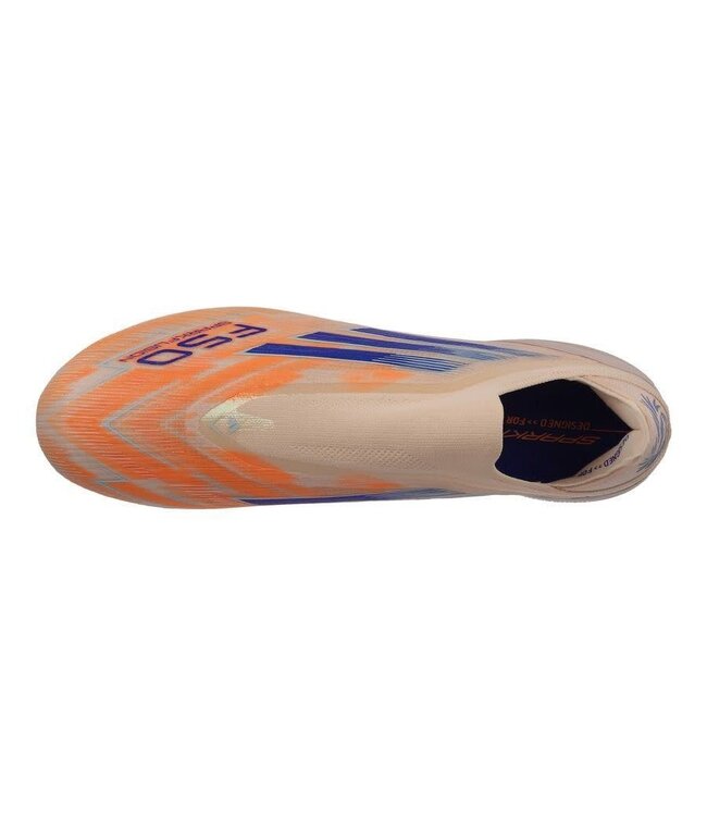 adidas adidas F50 Elite  Womens Laceless FG - Coral Blaze/Bliss Orange/Lucid Blue
