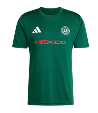 adidas adidas Mexico WC World Cup 2026 Fan Wordmark Jersey - Dark Green