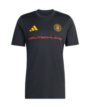 adidas adidas Germany WC World Cup 2026 Fan Wordmark Jersey - Black