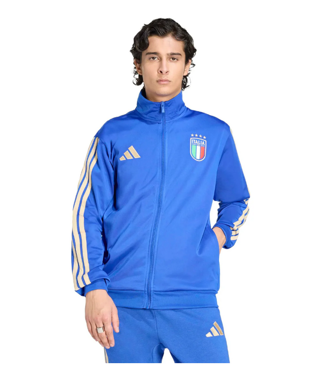 adidas adidas Italy WC World Cup 2026 DNA Track Jacket - Crew Blue