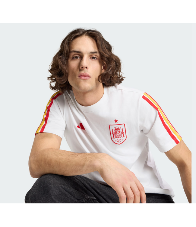 adidas adidas Spain WC World Cup 2026 DNA Fan Tee Shirt - White