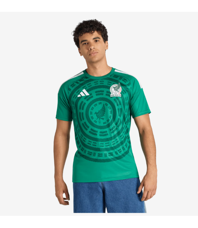 adidas adidas Mexico WC World Cup 2026 Fan Jersey - Bold Green
