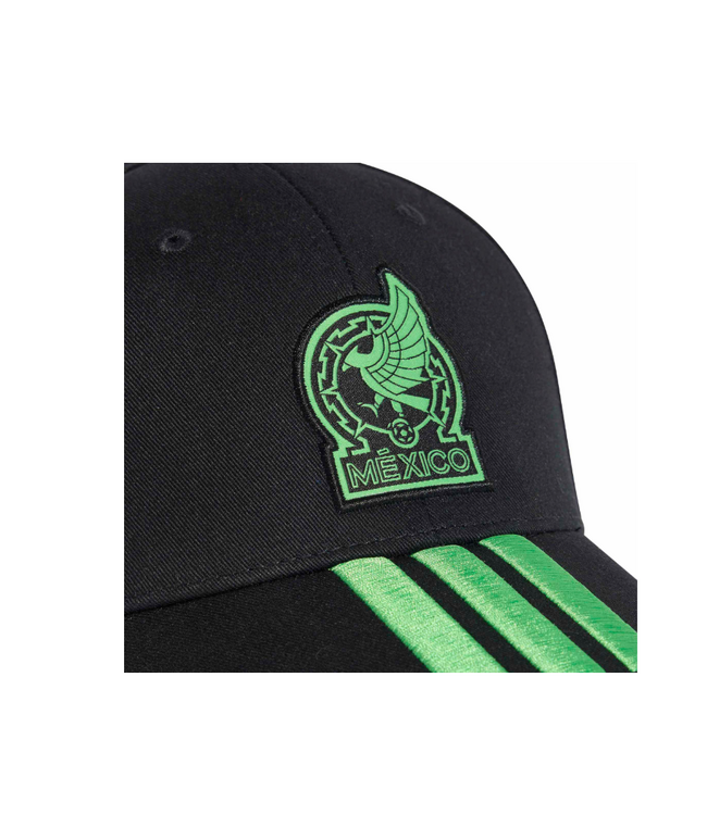adidas adidas Mexico FIFA WC World Cup 2026 Baseball Style Hat Cap - Black/Semi Flash Green