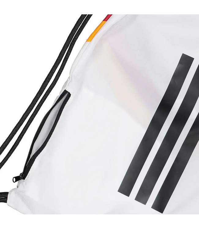 adidas adidas Germany WC World Cup 2026 Gym Sack Clinch Bag - White/Black/Multicolor