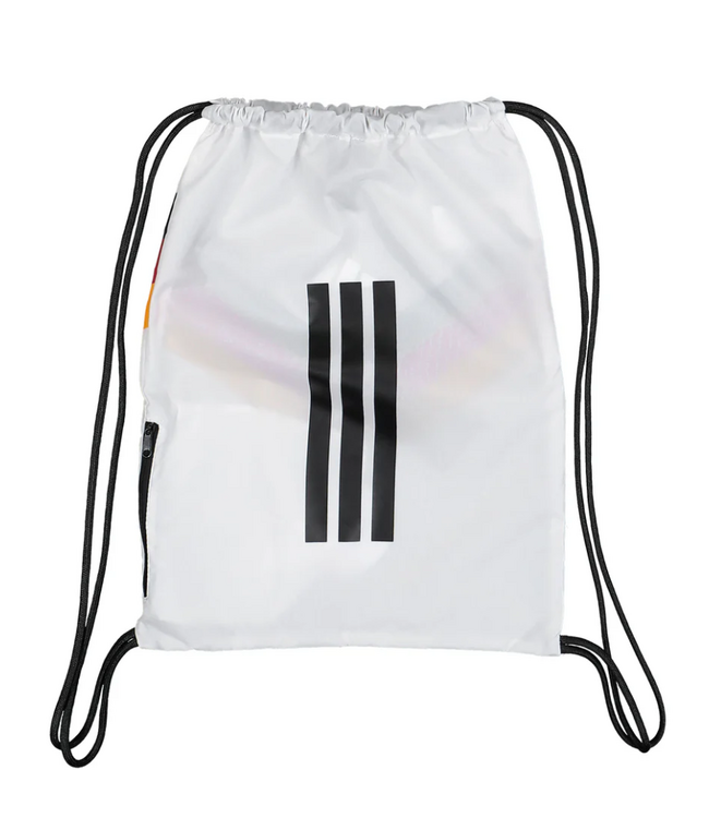 adidas adidas Germany WC World Cup 2026 Gym Sack Clinch Bag - White/Black/Multicolor
