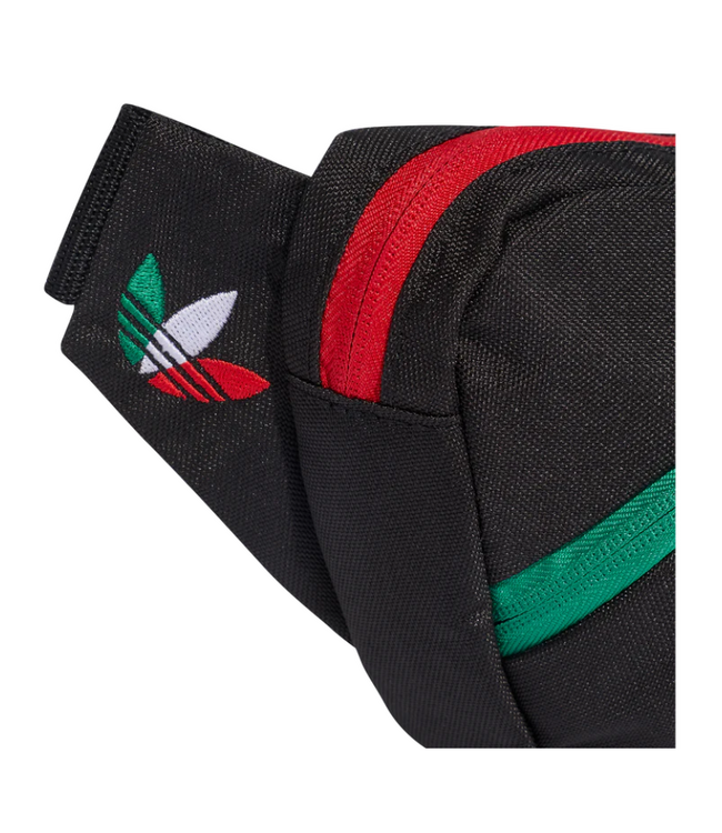 adidas adidas Mexico WC World Cup 2026 Waist Bag - Black/Bold Green/Better Scarlet