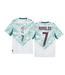 Puma Puma Youth Portugal World Cup 2026 Cristiano Ronaldo Away Jersey - White/Green Lagoon