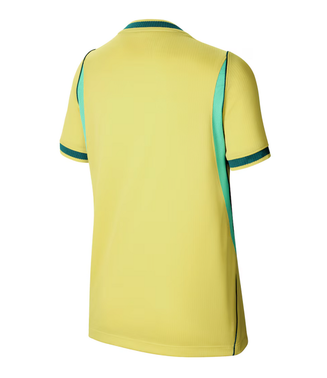 Nike Nike Youth Brazil WC 2026 World Cup Home Jersey - Canary/Light Menta/Geode Teal