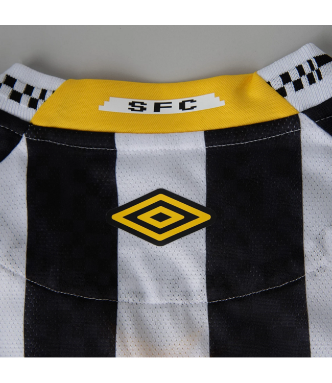 Umbro Umbro Santos FC Authentic 2025 - 26 Neymar Jr Away Jersey - Black/White