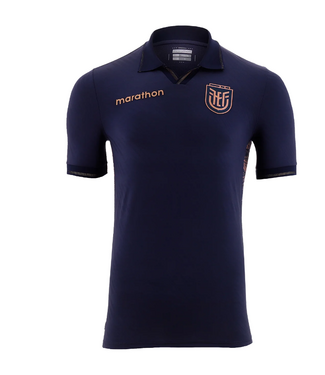 Marathon Marathon Ecuador 2026 Authentic Away Jersey - Dark Navy/Gold Metallic
