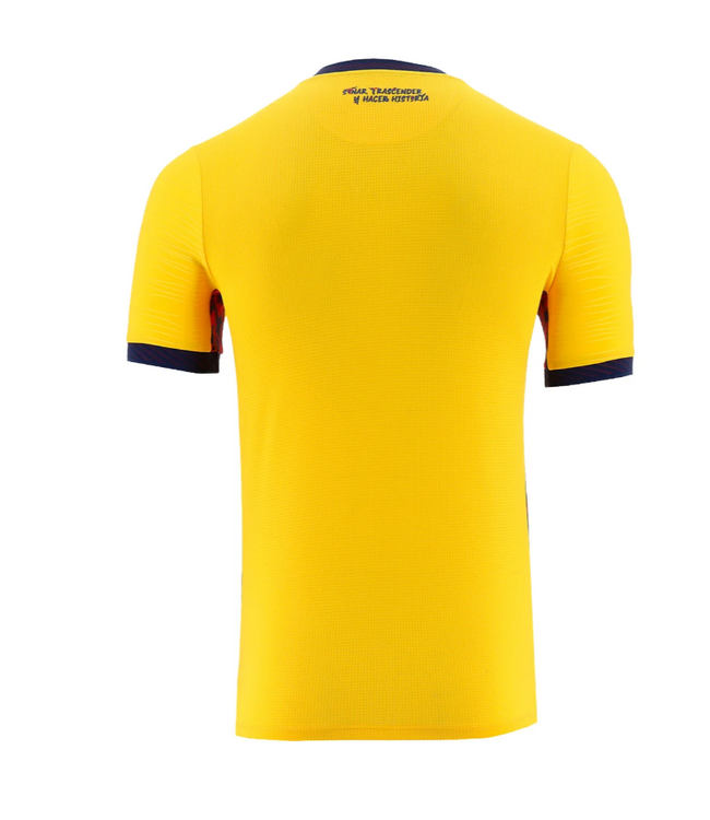Marathon Marathon Ecuador 2026 Authentic Home Jersey - Bright Yellow/Dark Navy